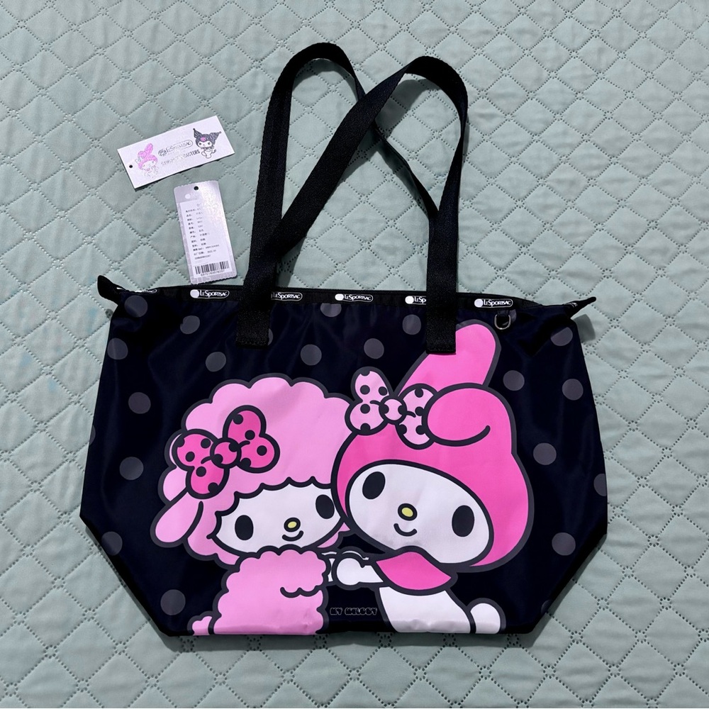Authentic Lesportsac Sanrio Collection My Melody Bag